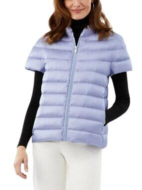 Martha Stewart Women's Short Sleeve Quilted Down Puffer Vest - Small / NWT